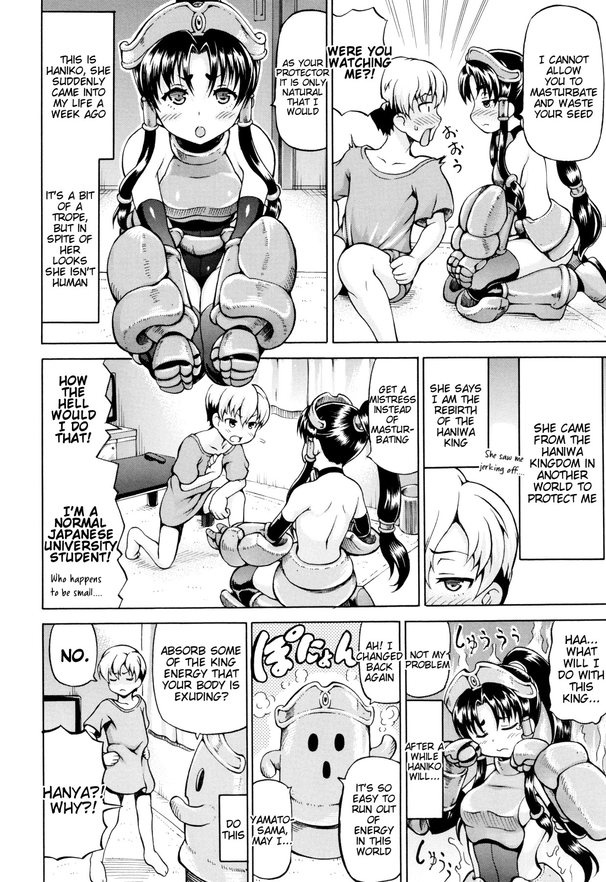 Hentai Manga Comic-Hug the Hanii (Honey)-Read-2